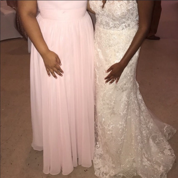 Azazie Cherish - Blushing Pink - Picture 2 of 6